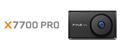 [파인뷰] 전방·후방·실내/페달 3채널 옵션 선택 QHD 블랙박스 X7700 PRO